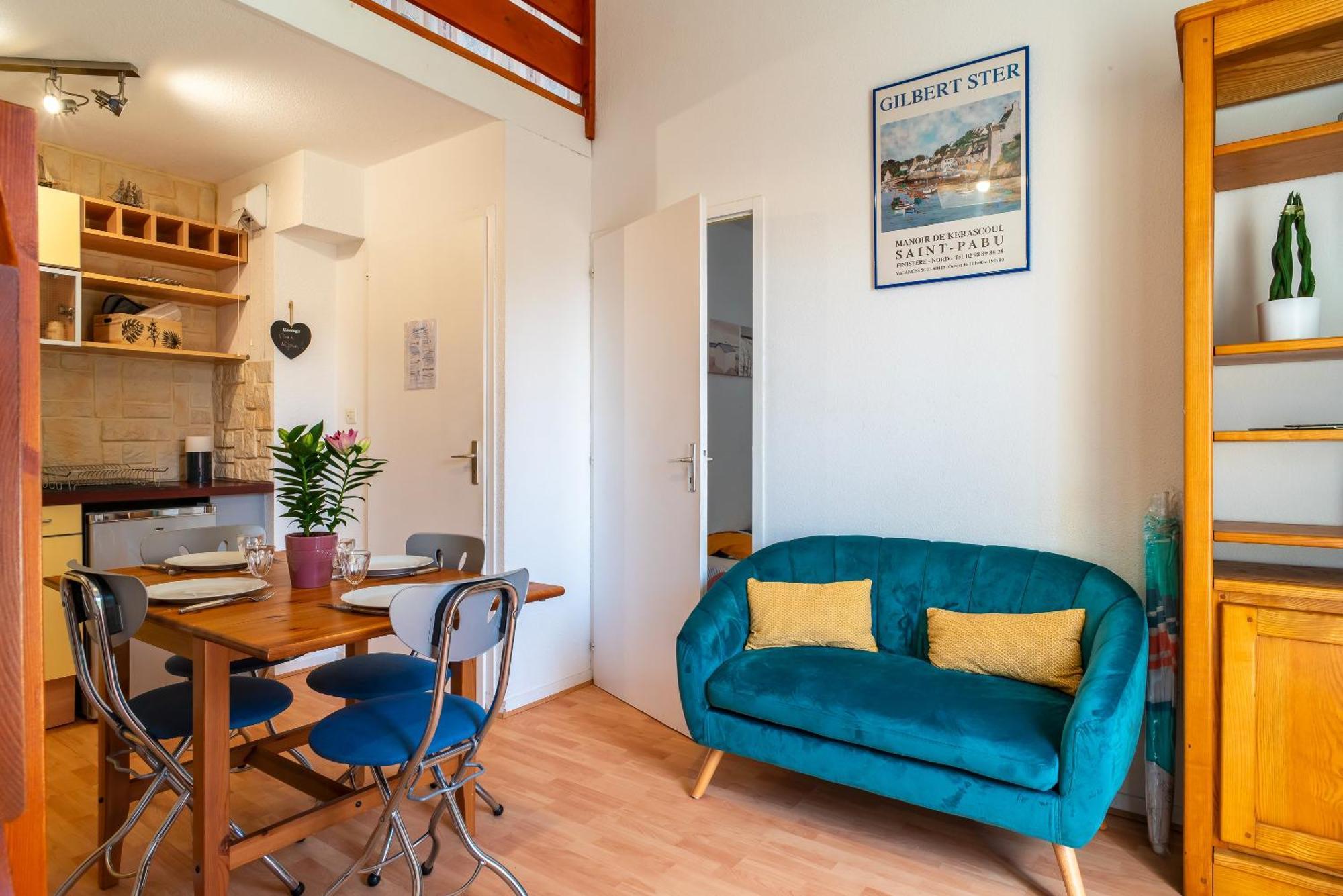 Glazik - Appartement A 5 Min De La Plage Saint-Nic Buitenkant foto